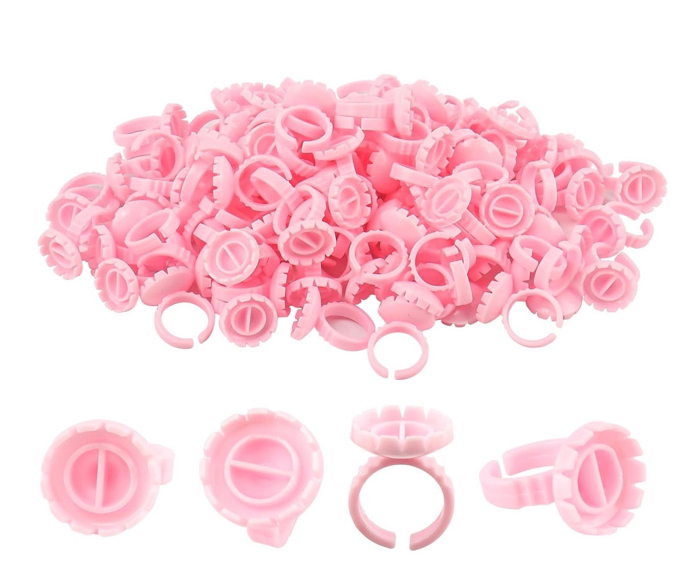 Round-Shaped Blooming Glue Cup 100pk